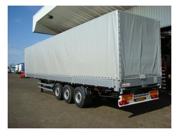 Kässbohrer HUIF EDSCHA 3-AS - Dropside/ Flatbed semi-trailer