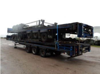  Montracon Plattformauflieger mit BPW + 12 Reifen - Dropside/ Flatbed semi-trailer