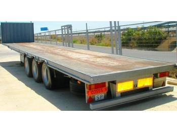 PLATAFORMA LECITRAILER SR-3ED-A  T-03555-R  - Dropside/ Flatbed semi-trailer