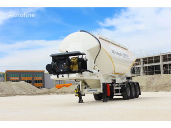 New Tanker semi-trailer for transportation of cement EMIRSAN W Type Cement Tanker Trailer from Factory: picture 1