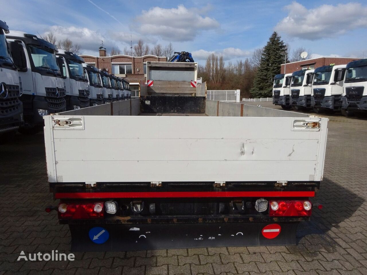 Dropside/ Flatbed semi-trailer FELLECHNER SB32-G36 Platós félpótkocsi: picture 8