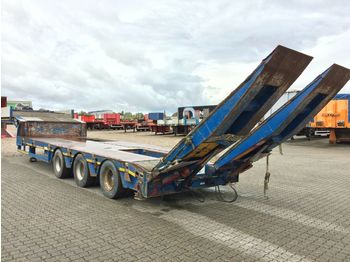 Low loader semi-trailer Faymonville Tieflader  hydrauliche lenkung: picture 1