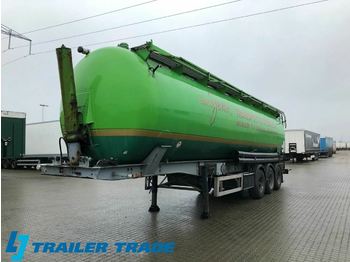 Tanker semi-trailer for transportation of silos Feldbinder , Elektrische Hydraulikspitze: picture 1