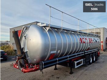Silo semi-trailer Feldbinder KIP 60.3 / Kippsilo / Saugdruck / 60 m3: picture 1