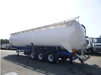 Tanker semi-trailer for transportation of flour Feldbinder Powder tank alu 63 m3 / 1 comp (tipping): picture 3