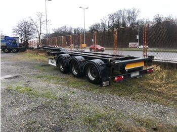 Container transporter/ Swap body semi-trailer Fliegl SDS 380 VARIO V2, Liftachse: picture 1