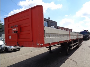 Dropside/ Flatbed semi-trailer Fruehauf Oplegger ridelles/sideboard: picture 1