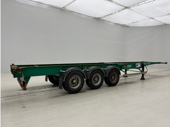 Container transporter/ Swap body semi-trailer Fruehauf Skelet 2 x 20-40 ft: picture 4