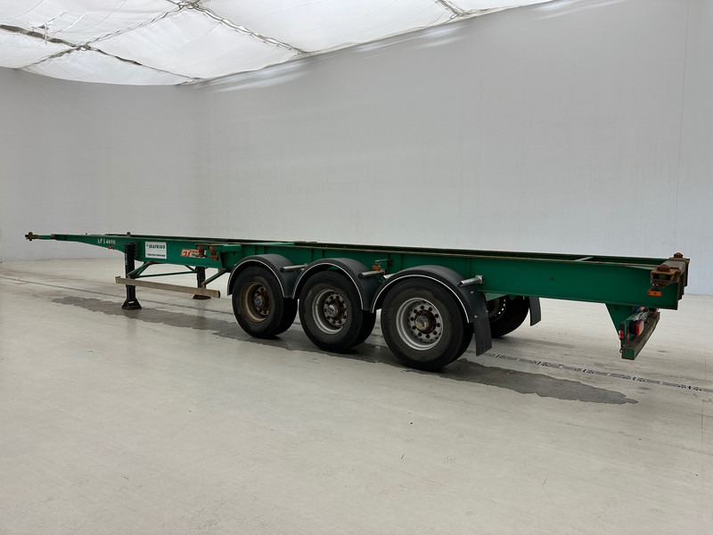 Container transporter/ Swap body semi-trailer Fruehauf Skelet 2 x 20-40 ft: picture 6