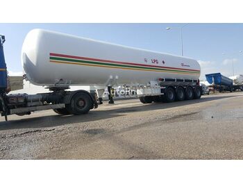 New Tanker semi-trailer for transportation of gas GURLESENYIL 4 axles lpg semi trailers: picture 1