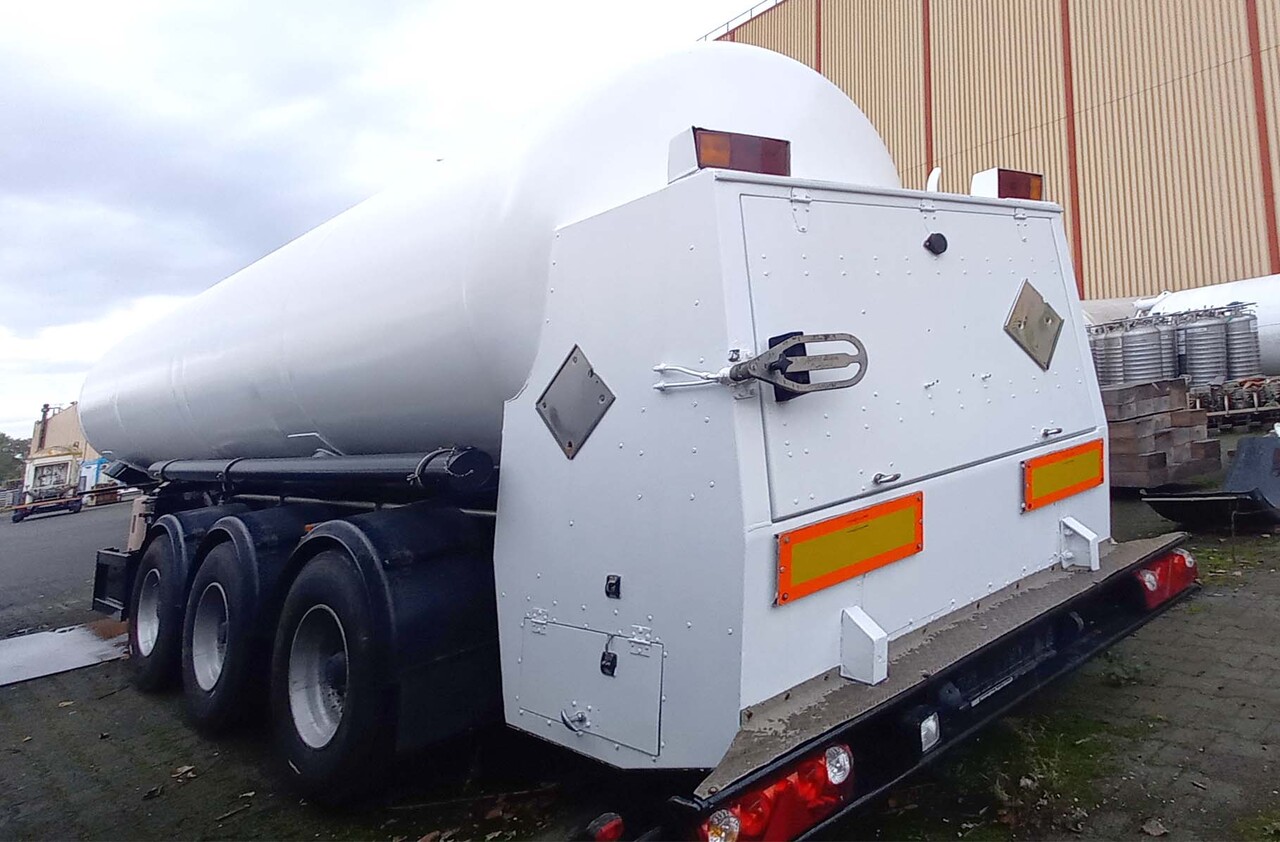 Tanker semi-trailer Gas cryogenic for nitrogen, argon, oxygen: picture 4