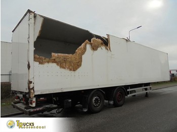 Closed box semi-trailer Hertoghs O2 + 2 AXLE + APK 07/2022: picture 1