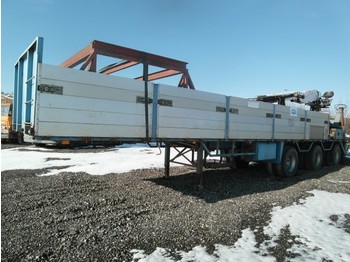 Dropside/ Flatbed semi-trailer KENNIS 20.000: picture 1