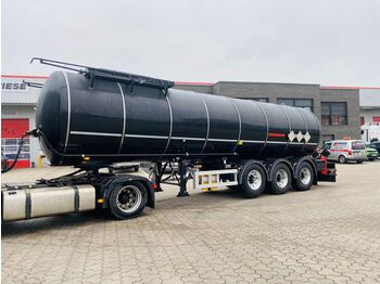New Tanker semi-trailer Kässbohrer Edelstahl Bitumen Tankauflieger 30m³ Sofort: picture 1