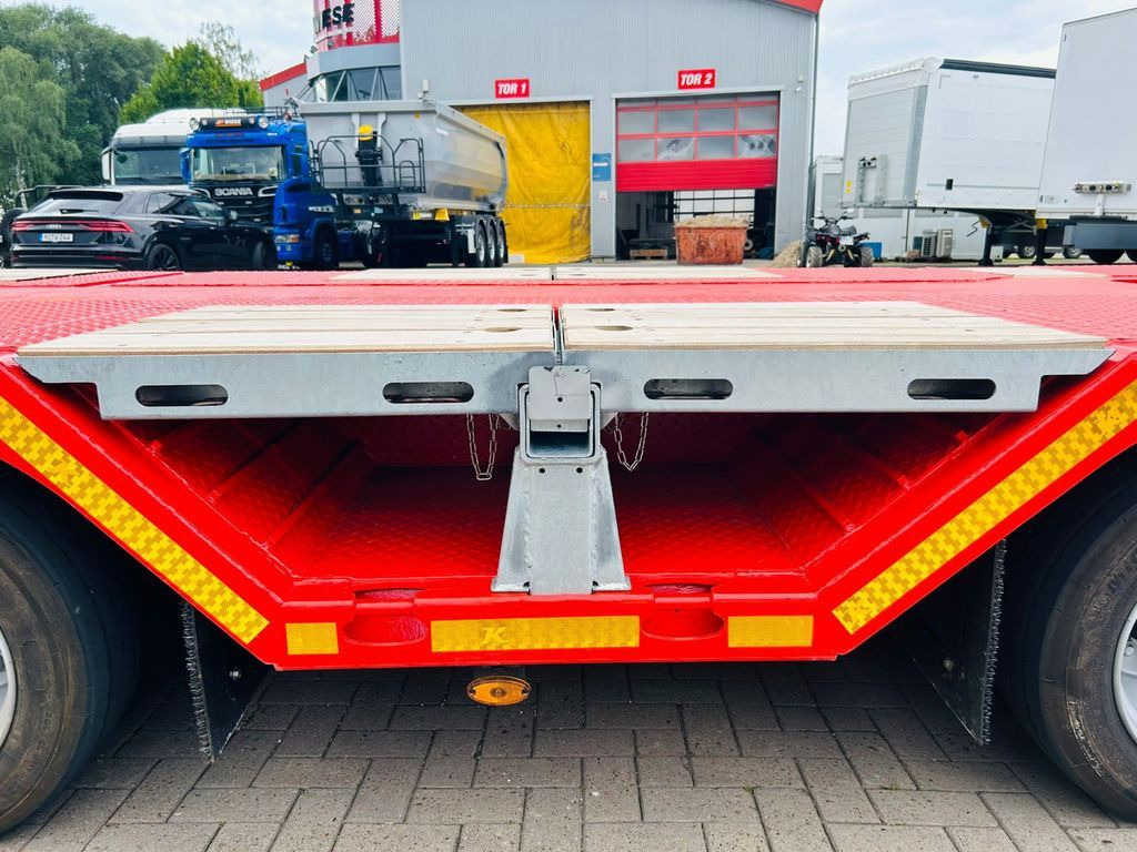 New Low loader semi-trailer Kässbohrer KSLA RJ Mega Jumbo Tieflader mit Radmulden tele: picture 15