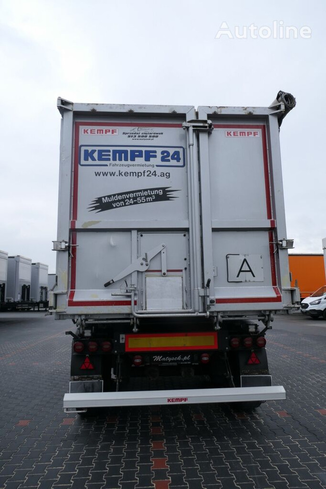 New Tipper semi-trailer Kempf TIPPER - 48 M3 / FLAP-DOORS / 5 300 KG !! / LIKE NEW !! / 2020 Y: picture 14