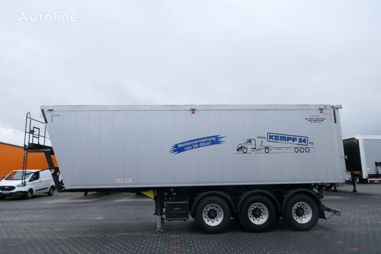 New Tipper semi-trailer Kempf TIPPER - 48 M3 / FLAP-DOORS / 5 300 KG !! / LIKE NEW !! / 2020 Y: picture 3