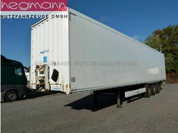 Closed box semi-trailer Krone SDK 27 eLB4-LI, Doppelstock, 160.518 km: picture 1