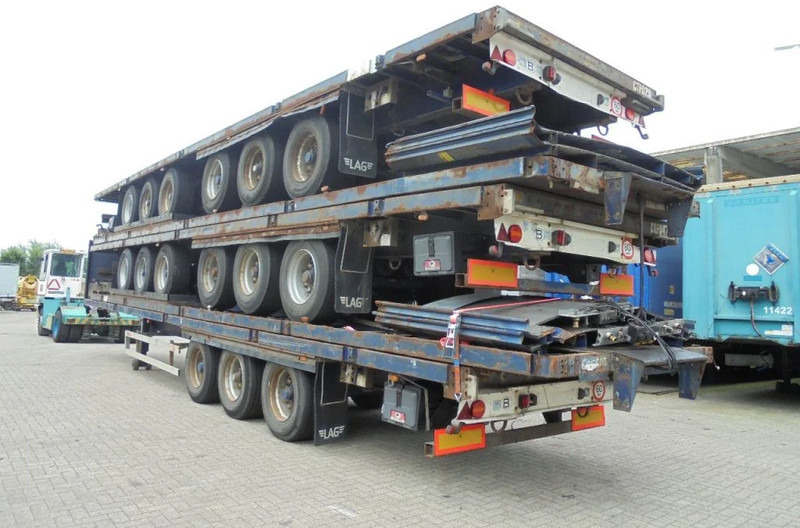 Dropside/ Flatbed semi-trailer LAG STACK OF 5: picture 5