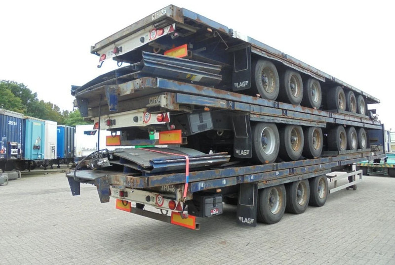 Dropside/ Flatbed semi-trailer LAG STACK OF 5: picture 3
