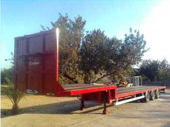 Low loader semi-trailer for transportation of heavy machinery LECIÑENA - Góndola SRE-3ED/A 13600 -PP-N-D: picture 1