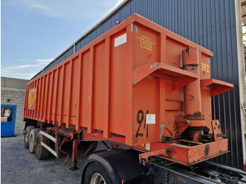 Tipper semi-trailer