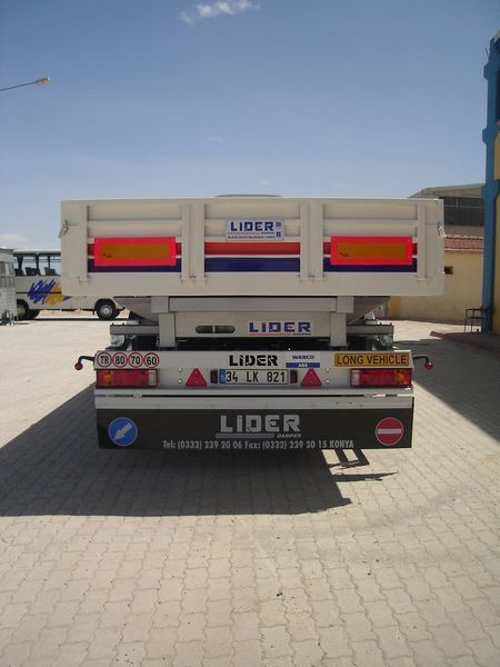 New Tipper semi-trailer LIDER 2023 MODEL NEW FROM MANUFACTURER COMPANY: picture 9