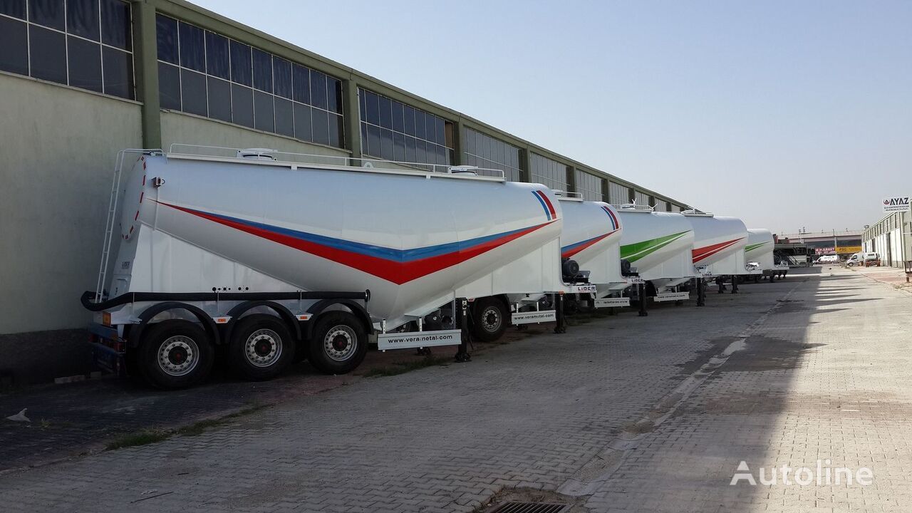 New Tanker semi-trailer for transportation of cement LIDER 2023 NEW 80 TONS CAPACITY FROM MANUFACTURER READY IN STOCK: picture 14