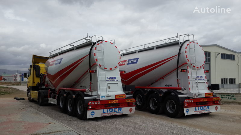 New Tanker semi-trailer for transportation of cement LIDER 2023 NEW (FROM MANUFACTURER FACTORY SALE): picture 14