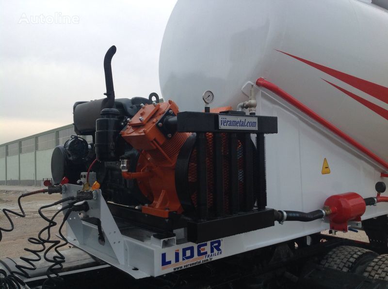 New Tanker semi-trailer for transportation of cement LIDER 2023 NEW (FROM MANUFACTURER FACTORY SALE: picture 11