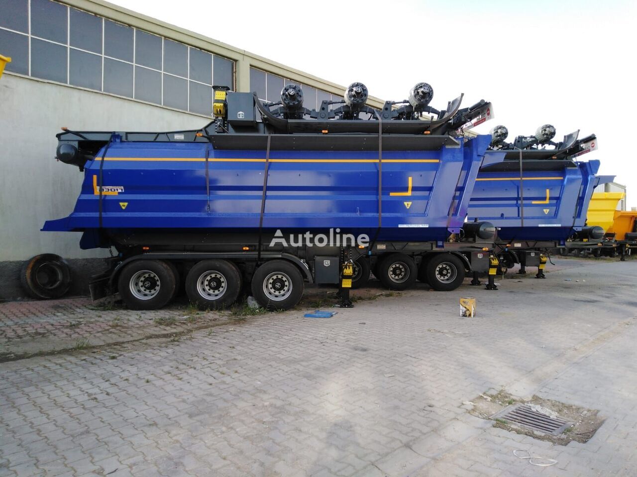New Tipper semi-trailer LIDER 2023 NEW READY IN STOCKS DIRECTLY FROM MANUFACTURER COMPANY AVAILABLE: picture 20