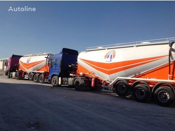 New Tanker semi-trailer for transportation of cement LIDER 2024 MODEL NEW CEMENT TANKER: picture 2