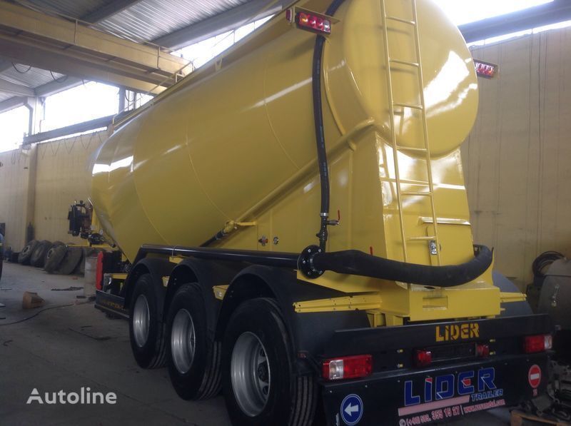 New Tanker semi-trailer for transportation of cement LIDER 2024 MODEL NEW CEMENT TANKER: picture 8