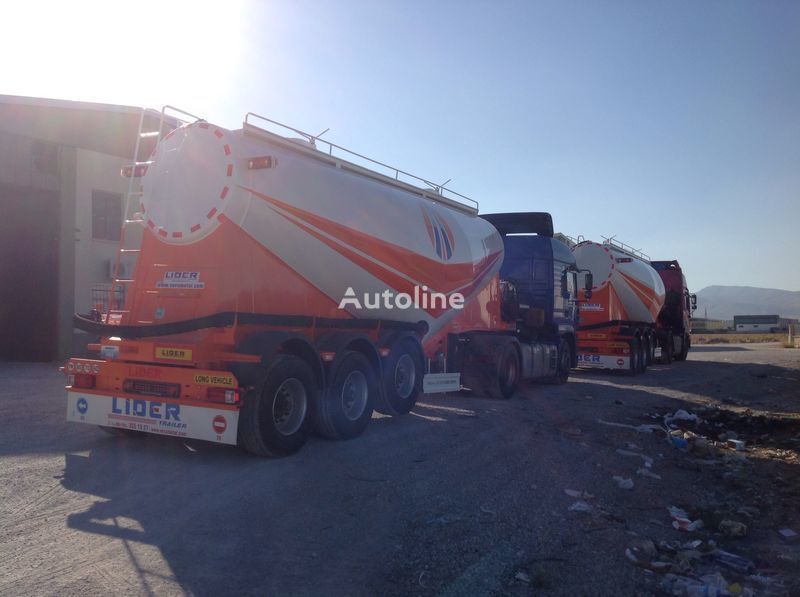 New Tanker semi-trailer for transportation of cement LIDER 2024 MODEL NEW CEMENT TANKER: picture 6