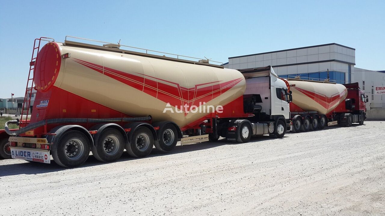 New Tanker semi-trailer for transportation of cement LIDER 2024 YEAR NEW BULK CEMENT manufacturer co.: picture 4