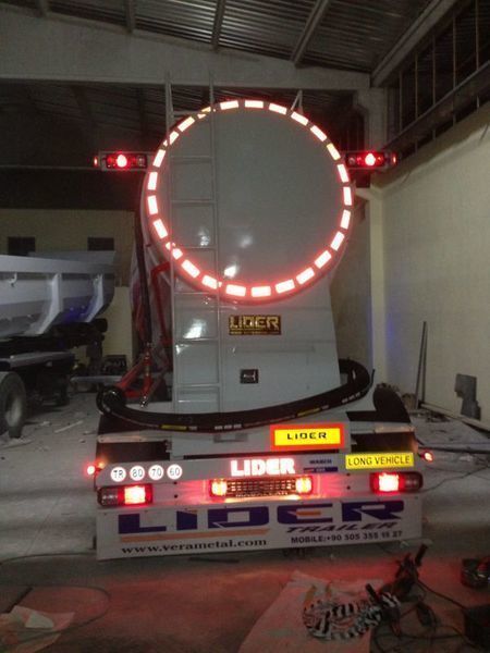 New Tanker semi-trailer for transportation of cement LIDER 2024 YEAR NEW BULK CEMENT manufacturer co.: picture 16