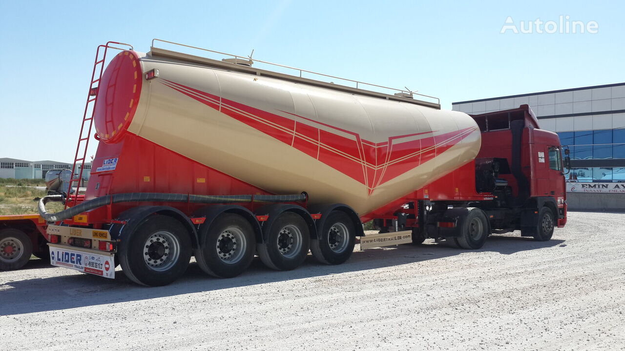 New Tanker semi-trailer for transportation of cement LIDER 2024 YEAR NEW BULK CEMENT manufacturer co.: picture 2