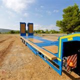 New Low loader semi-trailer for transportation of heavy machinery LIDER 2024  model new directly from manufacturer company available stock: picture 15