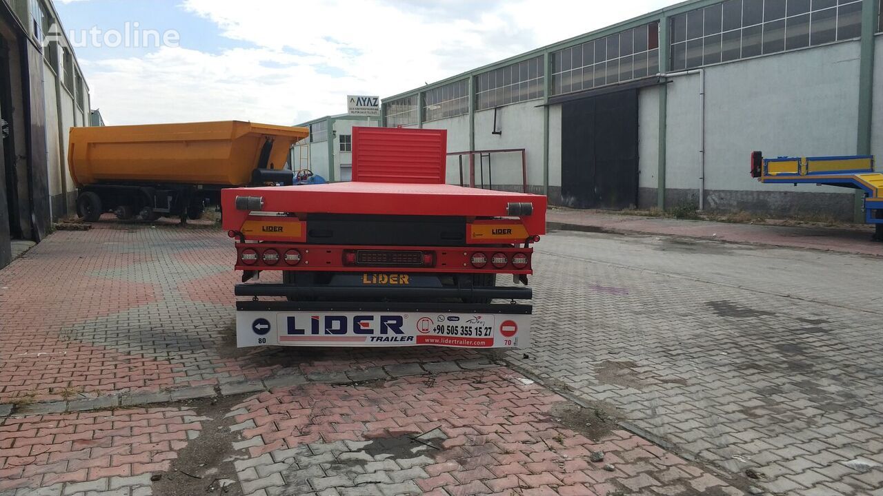 New Dropside/ Flatbed semi-trailer LIDER LIDER 2024 UNUSED NEW  FROM MANUFACTURER: picture 17