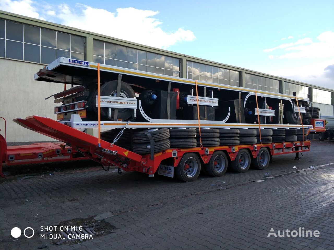 New Container transporter/ Swap body semi-trailer for transportation of containers LIDER NEW 2023 MODELS YEAR (MANUFACTURER COMPANY LIDER TRAILER: picture 9