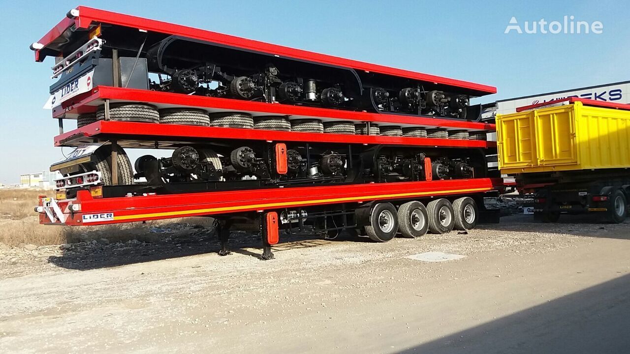New Container transporter/ Swap body semi-trailer LIDER NEW 2024 MODELNEW READY IN STOCKS From MANUFACTURER STOCK: picture 2