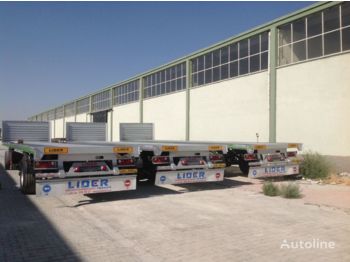 New Container transporter/ Swap body semi-trailer for transportation of containers LIDER NEW 2024 MODELS YEAR (MANUFACTURER COMPANY LIDER TRAILER: picture 4