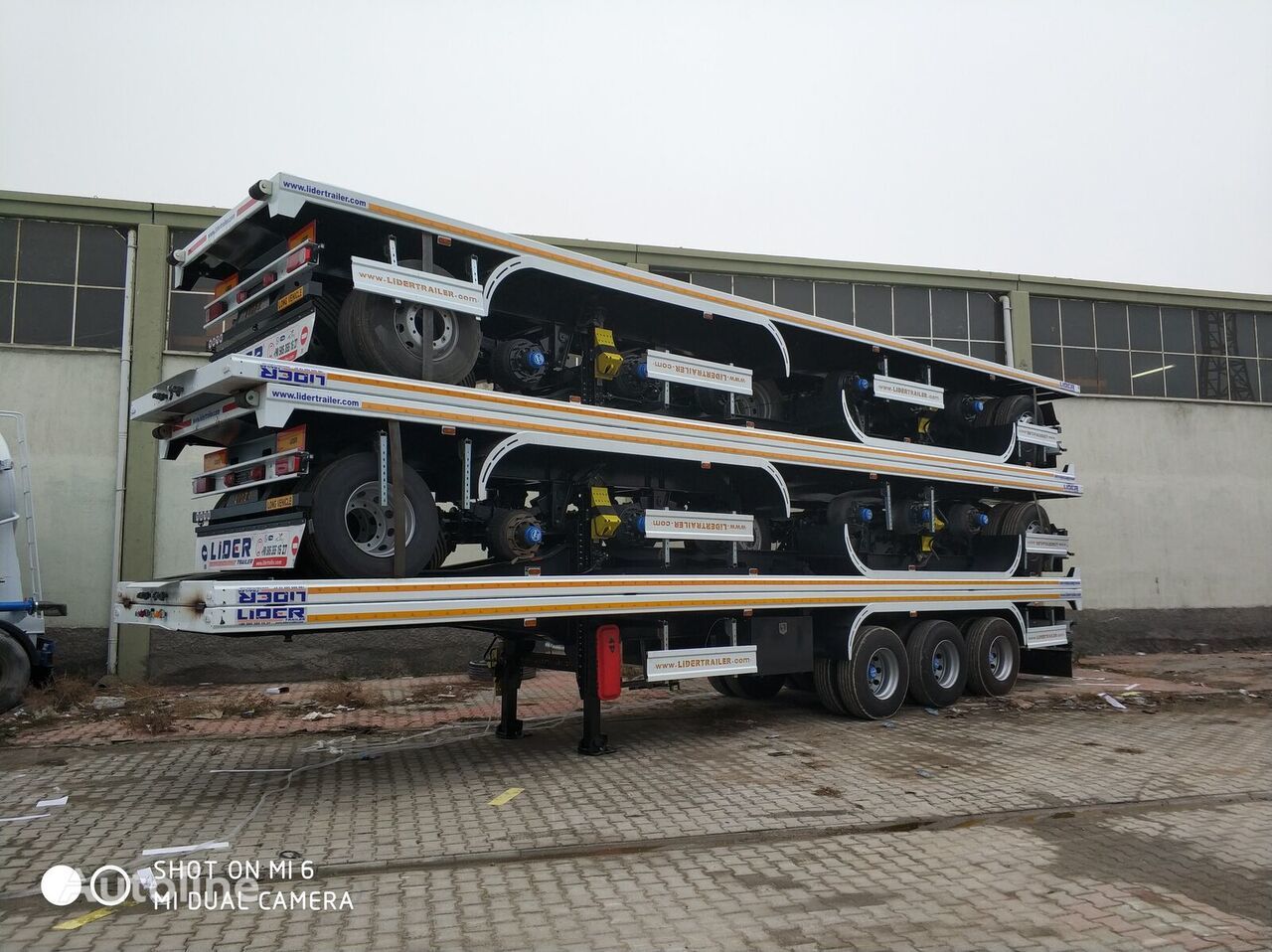 New Container transporter/ Swap body semi-trailer for transportation of containers LIDER NEW 2024 MODELS YEAR (MANUFACTURER COMPANY LIDER TRAILER: picture 7