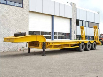 Low loader semi-trailer for transportation of heavy machinery LOHR RTS 120 T: picture 1
