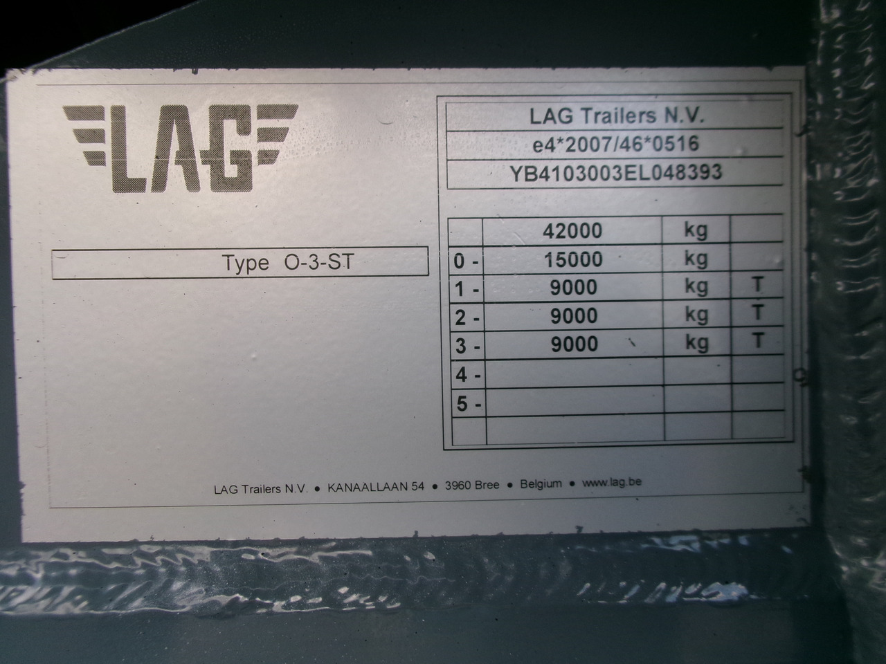 L.A.G. Fuel tank alu 44.5 m3 / 6 comp + pump leasing L.A.G. Fuel tank alu 44.5 m3 / 6 comp + pump: picture 38