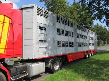 Pezzaioli SBA 62 U - livestock semi-trailer