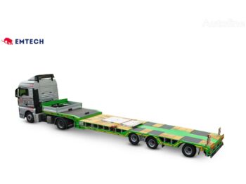 EMTECH SERIA NNZ-R model 3.NNZ-1R-1N (NA, MG, ZP, ZO) - pod ciągnik MEG - Low loader semi-trailer