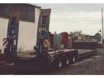 Langendorf 3-Achs-Tiefbett - hydr. zwangsgelenkt - Low loader semi-trailer