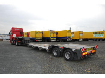 Langendorf SATAH-VL 20/28, Schwanenhals, ausziehbar - Low loader semi-trailer