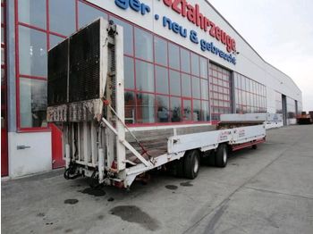 Müller-Mitteltal 2 Achs Satteltieflader mit Stapl - Low loader semi-trailer